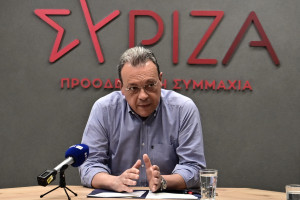Περιοδεία του προέδρου του ΣΥΡΙΖΑ-ΠΣ, Σωκράτη Φάμελλου στις πληγείσες από τις πυρκαγιές περιοχές