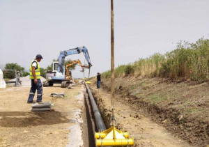 Με γοργούς ρυθμούς προχωρά η κατασκευή του δικτύου διανομής φυσικού αερίου στη Μεγαλόπολη