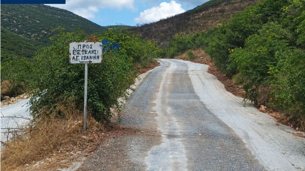 Η NANKO στηρίζει τη βελτίωση της αγροτικής οδού στην Αδριανή του Δήμου Παρανεστίου