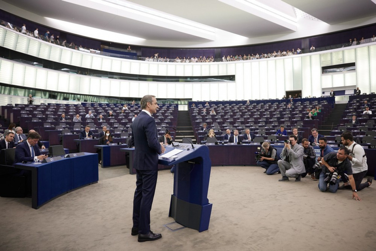 Μητσοτάκης στο Ευρωκοινοβούλιο: Η Ελλάδα δεν θα δεχθεί καμία αμφισβήτηση της κυριαρχίας της
