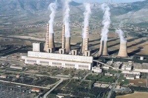 Συγκέντρωση διαμαρτυρίας έξω από τον ΑΗΣ Αγ. Δημητρίου