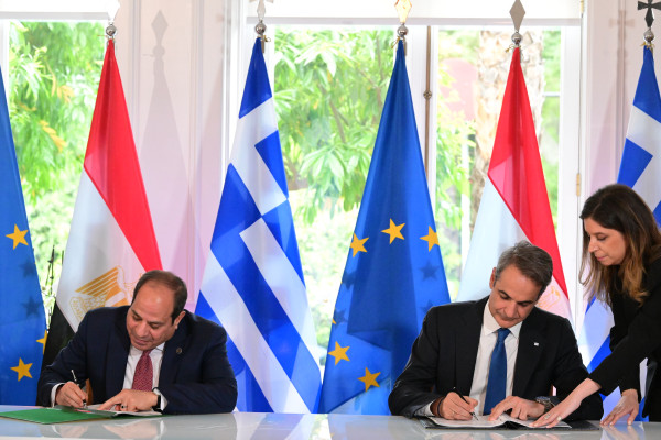 Κυρ. Μητσοτάκης: Υπεγράφη διακήρυξη για την εταιρική στρατηγική σχέση Ελλάδας - Αιγύπτου