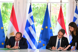 Κυρ. Μητσοτάκης: Υπεγράφη διακήρυξη για την εταιρική στρατηγική σχέση Ελλάδας - Αιγύπτου