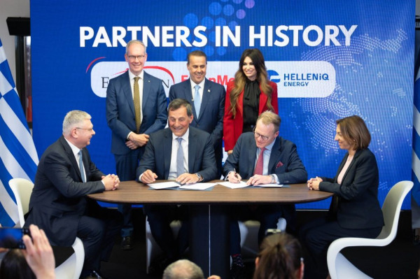 Υπογραφή της σύμβασης Γεώτρησης για το Block 2 μεταξύ της Energean και της εταιρείας Stena Drilling