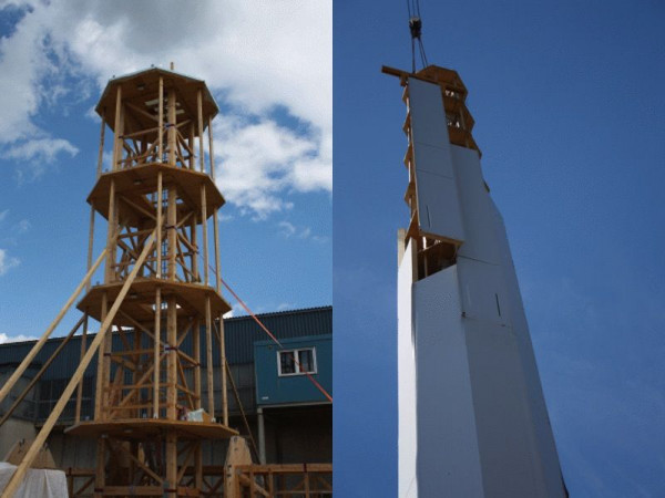 Ο πρώτος ξύλινος πύργος αιολικής ενέργειας υψώθηκε στη Σουηδία