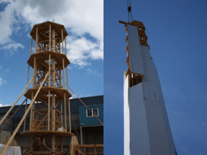 Ο πρώτος ξύλινος πύργος αιολικής ενέργειας υψώθηκε στη Σουηδία