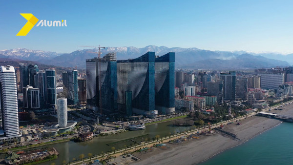 Orbi City Towers: Η καινοτομία της ALUMIL στην ακτή της Μαύρης Θάλασσας!