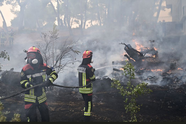 Πολύ υψηλός κίνδυνος πυρκαγιάς (κατηγορία κινδύνου 4) για σήμερα Τρίτη 4 Αυγούστου 2026