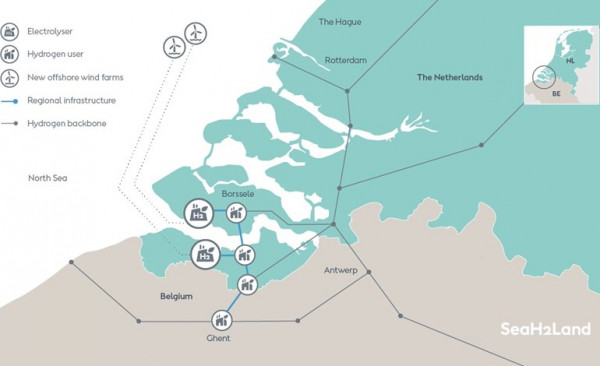 Orsted: Θα αναπτύξει μία από τις μεγαλύτερες μονάδες πράσινου υδογόνου στον κόσμο στην Ολλανδία και στο Βέλγιο