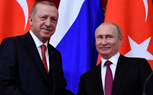 Τηλεφωνική επικοινωνία Πούτιν - Ερντογάν για «κοινά ενεργειακά προγράμματα»