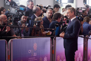 Μητσοτάκης: Η Ευρώπη μπορεί και μόνη της να σταθεί στο πλευρό χωρών μελών της Ευρωπαϊκής Ένωσης που απειλούνται