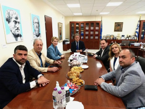 Επίσκεψη της Υφυπουργού Περιβάλλοντος και Ενέργειας Αλεξάνδρας Σδούκου στην Περιφέρεια Δυτικής Μακεδονίας