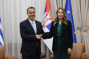 Σταύρος Παπασταύρου: Ελλάδα και Σερβία επιλέγουν περισσότερη ενεργειακή ασφάλεια και ισχυρότερη διασυνδεσιμότητα