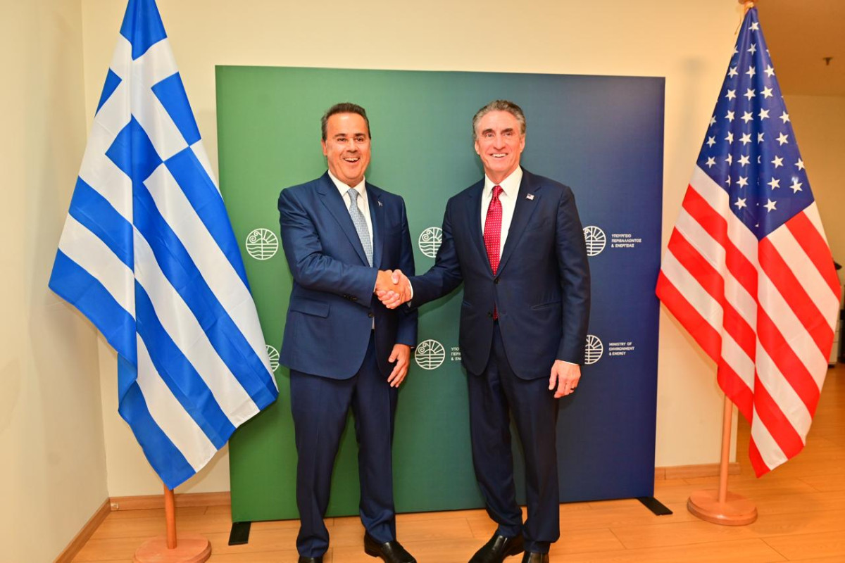 Συνάντηση του Doug Burgum, με τον Σταύρο Παπασταύρου