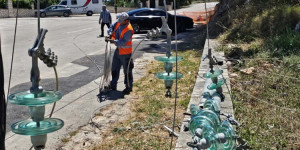Λευκάδα: Ολοκληρώθηκε η πρώτη φάση υπογειοποίησης του ηλεκτρικού δικτύου στην περιοχή Μονής Φανερωμένης