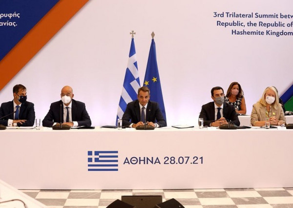 Ο Κώστας Σκρέκας στην Τριμερή Σύνοδο Κορυφής Ελλάδας – Κύπρου – Ιορδανίας