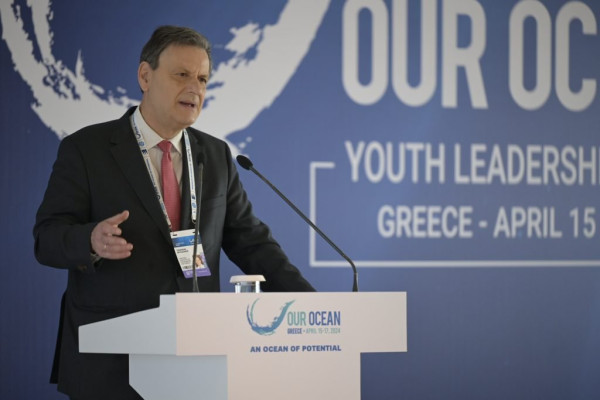 Θ. Σκυλακάκης στο Our Ocean Youth Leadership Summit: Το σλόγκαν για εσάς δεν είναι «save the planet», είναι σώστε την ανθρωπότητα