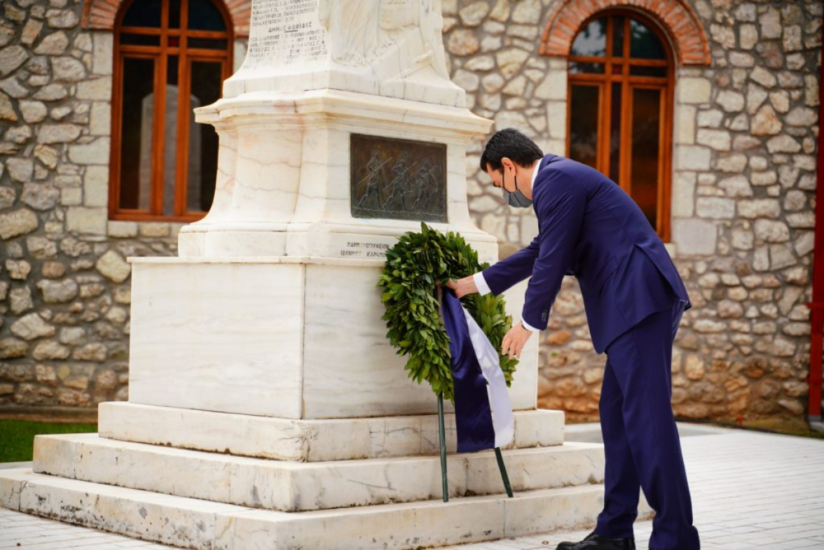 Συμμετοχή Υπουργού Περιβάλλοντος και Ενέργειας, Κώστα Σκρέκα, στις επετειακές εκδηλώσεις για την απελευθέρωση των Καλαβρύτων