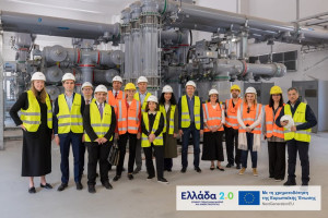 ΑΔΜΗΕ: Επίσκεψη ευρωβουλευτών στο Κέντρο Υπερυψηλής Τάσης Κουμουνδούρου