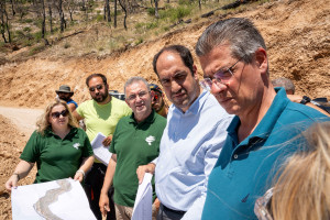 Αυτοψία Υπουργού Κλιματικής Κρίσης και Πολιτικής Προστασίας Γιάννη Κεφαλογιάννη στον Κιθαιρώνα
