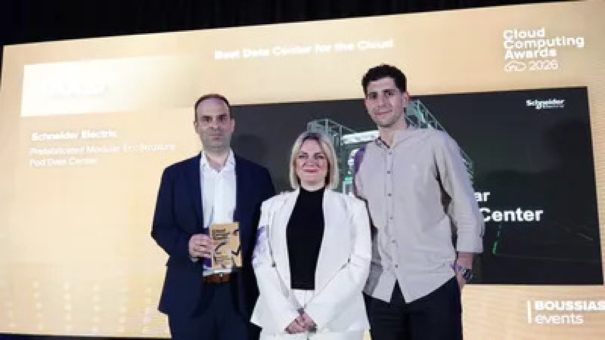 Η Νέα διπλή κορυφαία διάκριση για τη Schneider Electric στα Cloud Computing Awards 2026