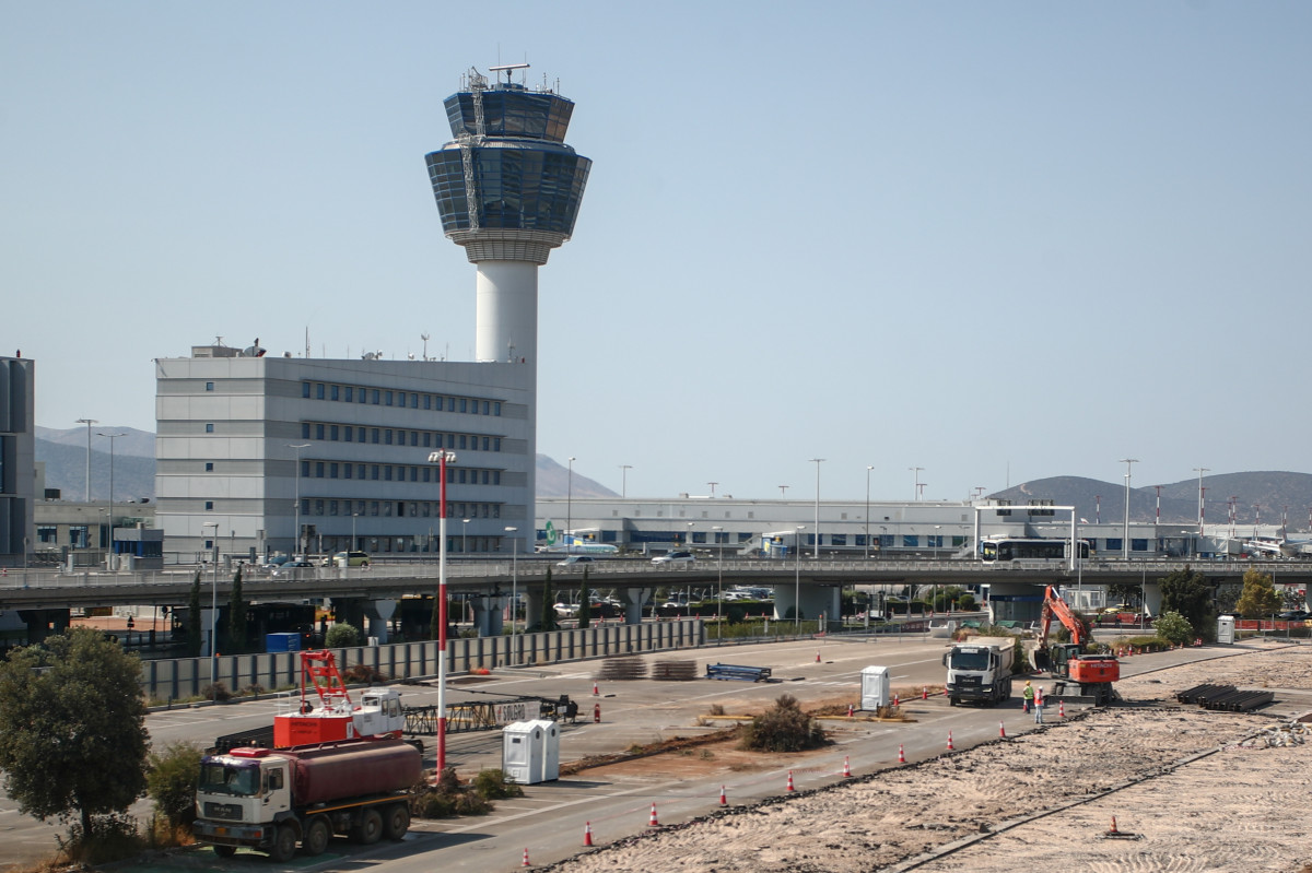 Διαρροή Φυσικού Αερίου στο πάρκινγκ του αεροδρομίου «Ελ. Βενιζέλος»