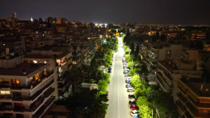 Δήμος Θεσσαλονίκης: Νέα φώτα led στους δρόμους της πόλης