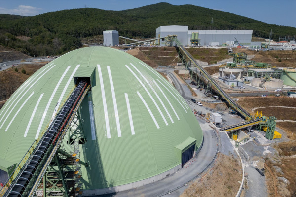 Η Eldorado Gold ανακοινώνει την παραγωγή του πρώτου συμπυκνώματος χαλκού-χρυσού στις Σκουριές