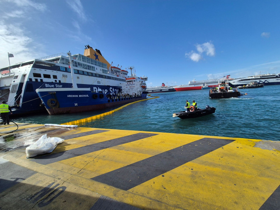 ΟΛΠ Α.Ε.: Ολοκλήρωση Άσκησης Ετοιμότητας για την αντιμετώπιση περιστατικών ρύπανσης στο Λιμάνι του Πειραιά