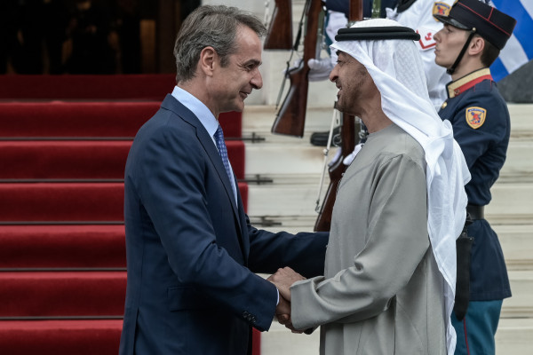 Τον πρόεδρο των Ηνωμένων Αραβικών Εμιράτων υποδέχεται στο Μαξίμου, ο πρωθυπουργός