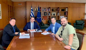 Συνάντηση Σκρέκα με τον Πανελλήνιο Σύνδεσμο Ενεργειακών Κοινοτήτων Ελλάδας