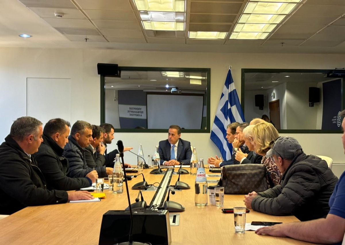 Παρουσία εκπροσώπων των καλλιεργητών η συνάντηση για την άρδευση της Κωπαΐδας στο ΥΠΕΝ